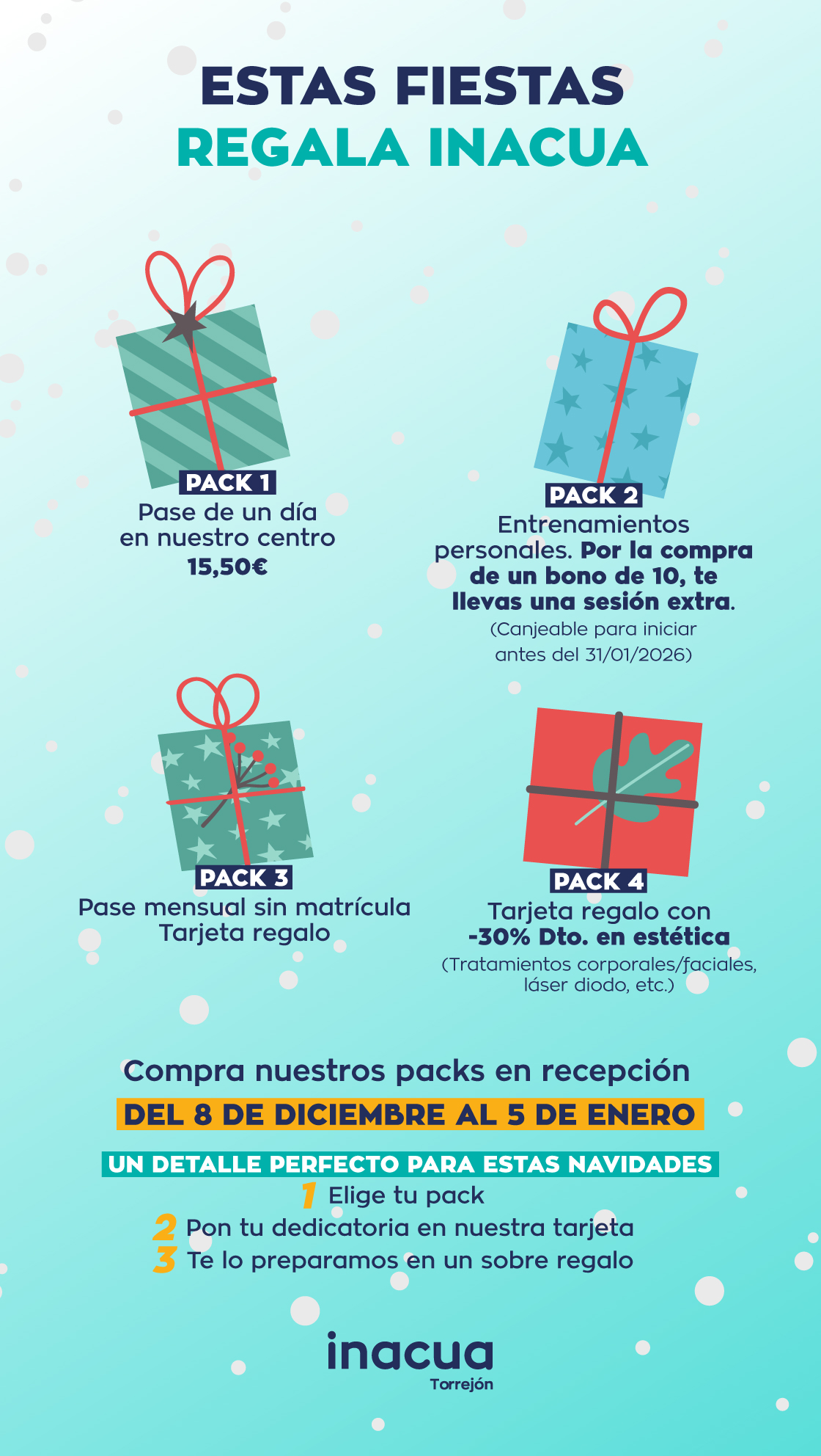 Paquetes navideños